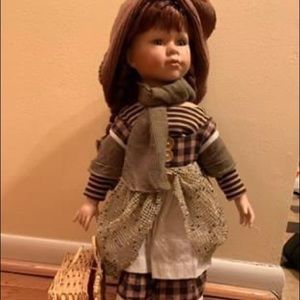 Ellis Island Porcelain Doll - Hannah